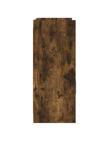 Credenza Rovere Fumo 98,5 x 33 x 80 cm Legno ingegnerizzato