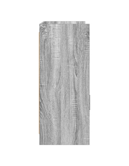 Credenza Sonoma grigio 98,5 x 33 x 80 cm Legno ingegnerizzato