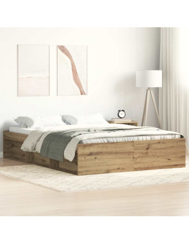 Giroletto senza Materasso Rovere Artigianale 140x200cm