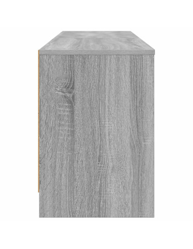 Armadietto per letto 2 pcs Sonoma grigio 66 x 33 x 48 cm