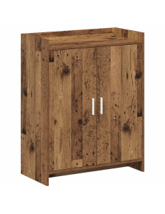 Mobile per scarpe con porta Legno antico 73,5 x 36 x 92 cm