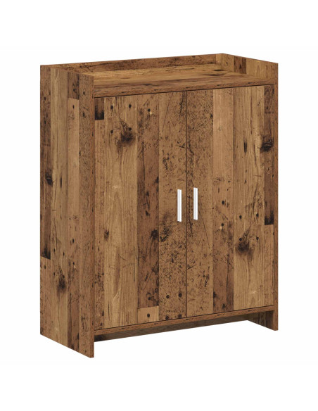 Mobile per scarpe con porta Legno antico 73,5 x 36 x 92 cm