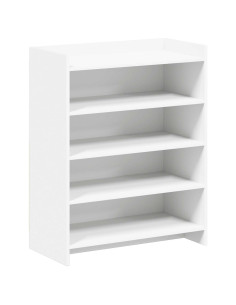 Mobile per scarpe Bianco 73,5 x 36 x 92 cm Legno ingegnerizzato