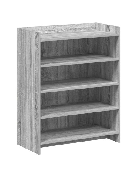 Mobile per scarpe Sonoma grigio 73,5 x 36 x 92 cm