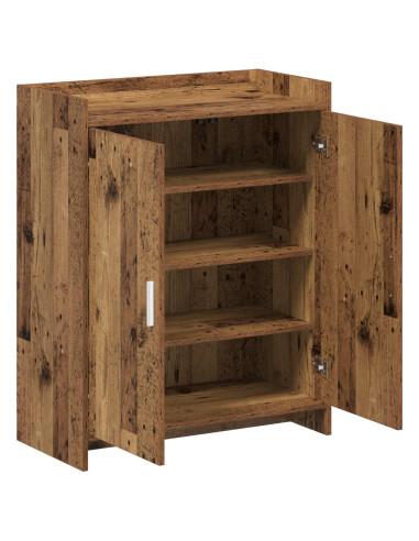Mobile per scarpe con porta Legno antico 73,5 x 36 x 92 cm