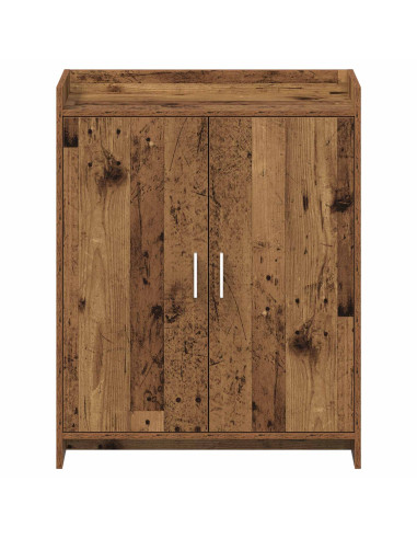 Mobile per scarpe con porta Legno antico 73,5 x 36 x 92 cm