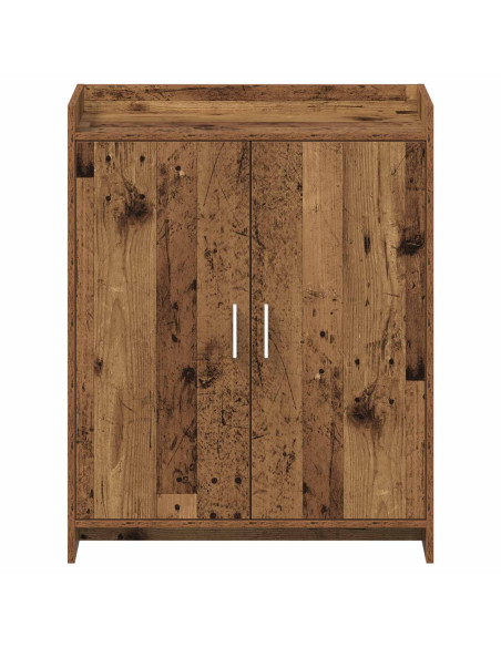 Mobile per scarpe con porta Legno antico 73,5 x 36 x 92 cm