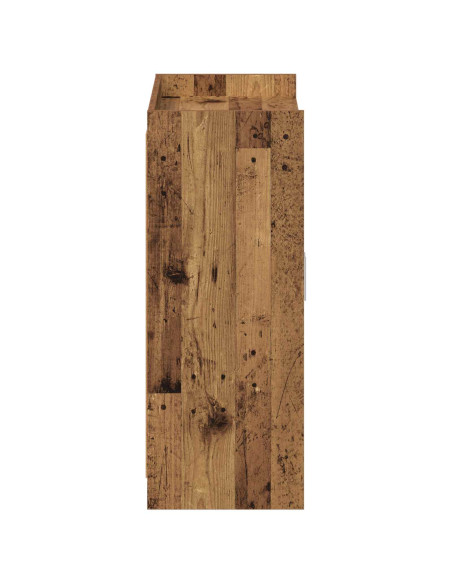 Mobile per scarpe con porta Legno antico 73,5 x 36 x 92 cm