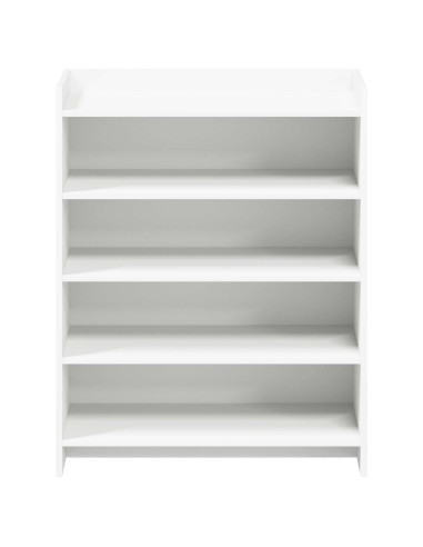 Mobile per scarpe Bianco 73,5 x 36 x 92 cm Legno ingegnerizzato