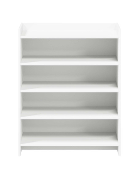 Mobile per scarpe Bianco 73,5 x 36 x 92 cm Legno ingegnerizzato