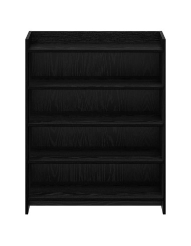 Mobile per scarpe Rovere Nero 73,5 x 36 x 92 cm