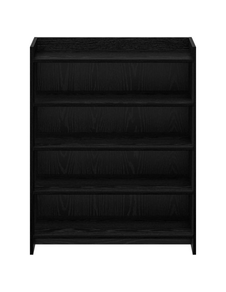 Mobile per scarpe Rovere Nero 73,5 x 36 x 92 cm
