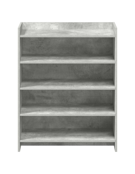Mobile per scarpe Grigio Cemento 73,5 x 36 x 92 cm