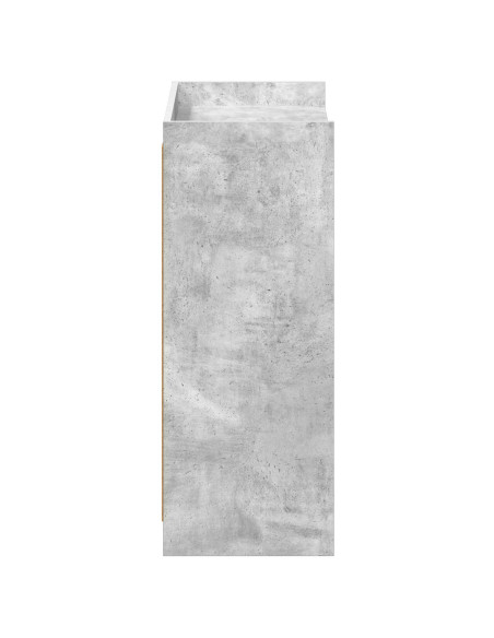 Mobile per scarpe Grigio Cemento 73,5 x 36 x 92 cm