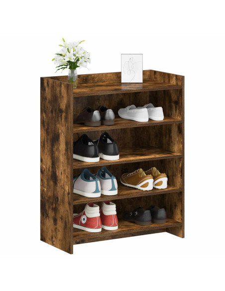 Mobile per scarpe Rovere Fumo 73,5 x 36 x 92 cm