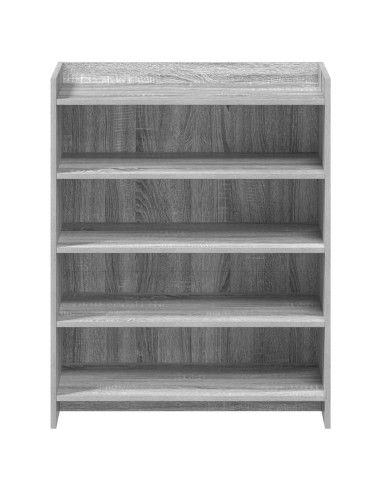 Mobile per scarpe Sonoma grigio 73,5 x 36 x 92 cm
