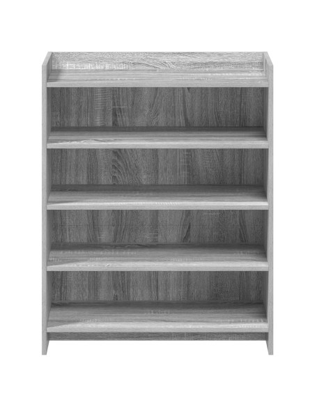 Mobile per scarpe Sonoma grigio 73,5 x 36 x 92 cm