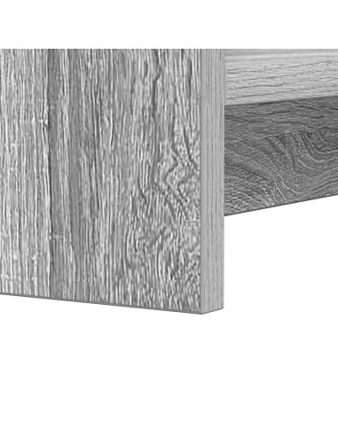Mobile per scarpe Sonoma grigio 73,5 x 36 x 92 cm
