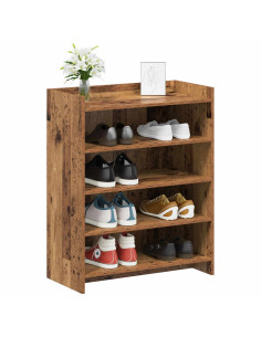 Mobile per scarpe Legno antico 73,5 x 36 x 92 cm 2