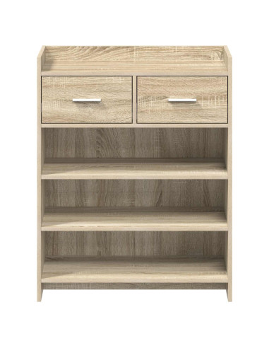 Mobile per scarpe con cassetto Rovere Sonoma 73,5 x 36 x 92 cm