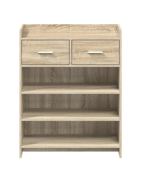 Mobile per scarpe con cassetto Rovere Sonoma 73,5 x 36 x 92 cm