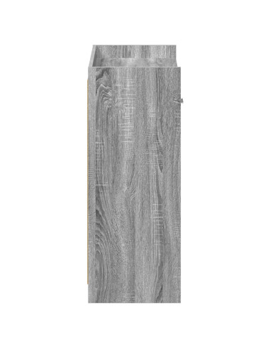 Mobile per scarpe con cassetto Sonoma grigio 73,5 x 36 x 92 cm