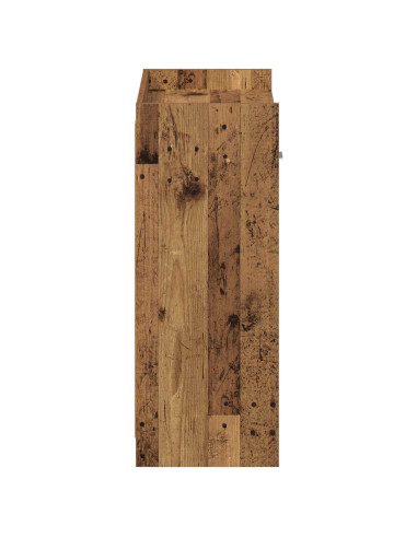Mobile per scarpe con cassetto Legno antico 73,5 x 36 x 92 cm