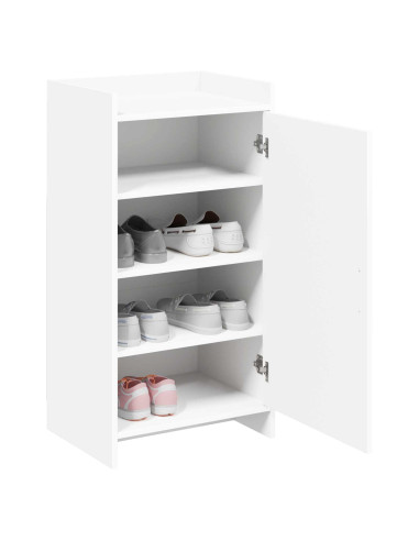 Mobile per scarpe Bianco 48 x 36 x 92 cm Legno ingegnerizzato