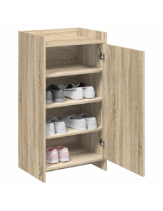 Mobile per scarpe con porta Rovere Sonoma 48 x 36 x 92 cm 2