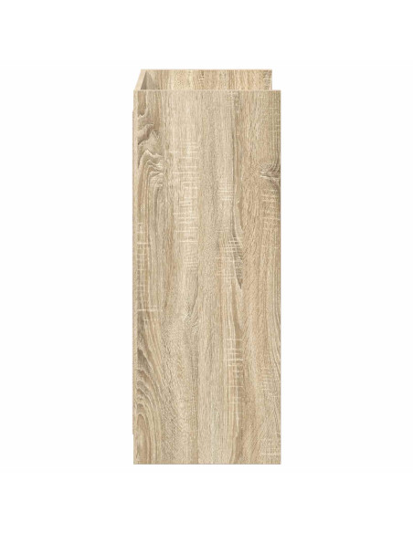 Mobile per scarpe con porta Rovere Sonoma 48 x 36 x 92 cm