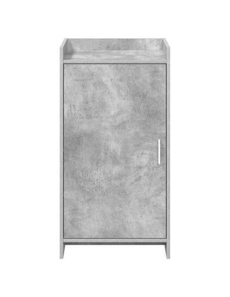 Mobile per scarpe con porta Grigio Cemento 48 x 36 x 92 cm