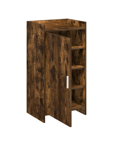 Mobile per scarpe con archiviazione Rovere Fumo 48 x 36 x 92 cm