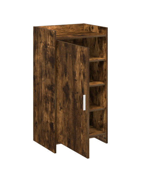 Mobile per scarpe con archiviazione Rovere Fumo 48 x 36 x 92 cm