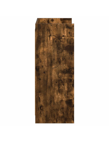 Mobile per scarpe con archiviazione Rovere Fumo 48 x 36 x 92 cm