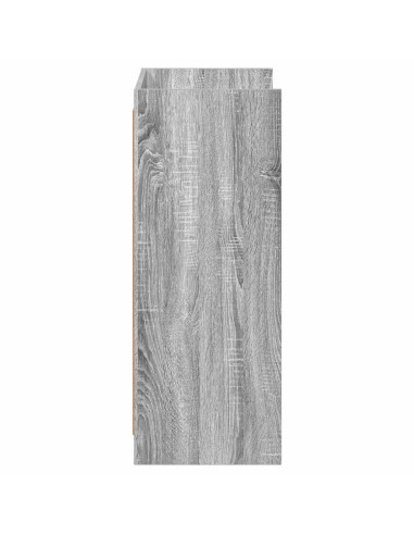 Mobile per scarpe con porta Sonoma grigio 48 x 36 x 92 cm