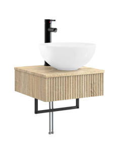 Lavabo da Parete Rovere Sonoma 40 x 41 x 40,5 cm