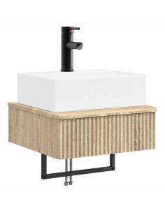 Lavabo da Parete Rovere Sonoma 40 x 41 x 39 cm