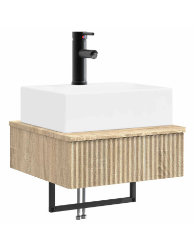Lavabo da Parete Rovere Sonoma 40 x 41 x 39 cm