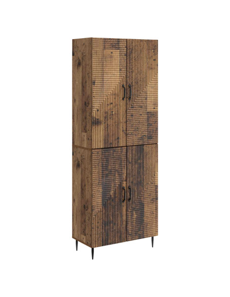 Set di armadi 2 pcs 66 x 34,5 x 89,5 cm Legno ingegnerizzato