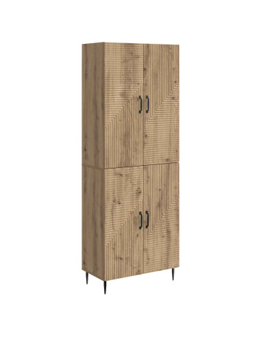 Set di armadi 2 pcs 66 x 34,5 x 89,5 cm Legno ingegnerizzato