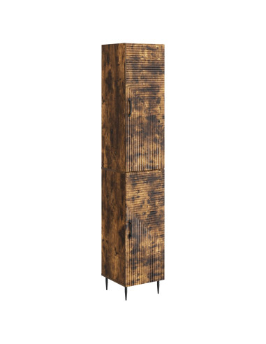 Set di armadi 2 pcs Rovere Fumo 33 x 34,5 x 89,5 cm