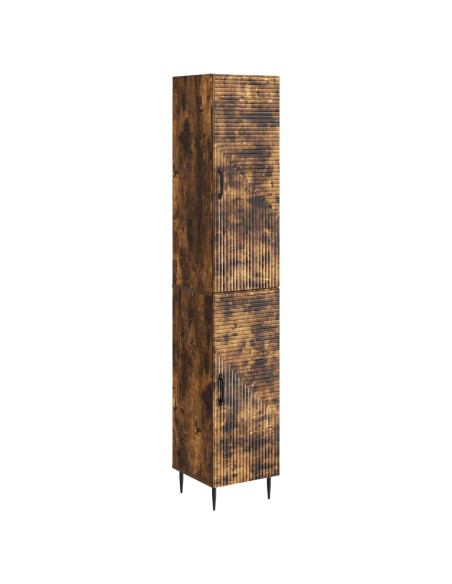 Set di armadi 2 pcs Rovere Fumo 33 x 34,5 x 89,5 cm