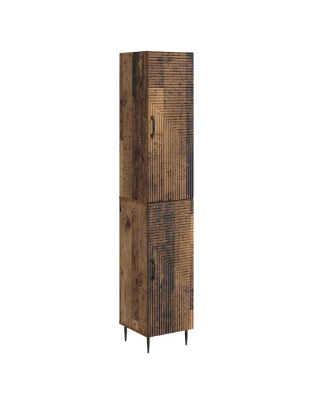 Set di armadi 2 pcs Legno antico 33 x 34,5 x 89,5 cm