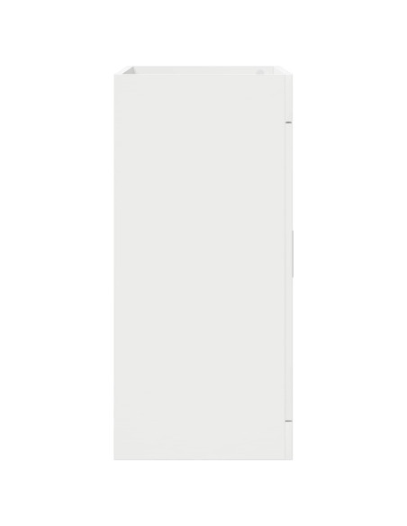 Mobiletto da Bagno Sotto Lavabo Bianco 78,5 x 37,5 x 81 cm