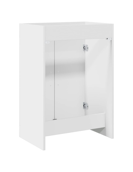 Mobiletto da Bagno Sotto Lavabo Bianco 78,5 x 37,5 x 81 cm