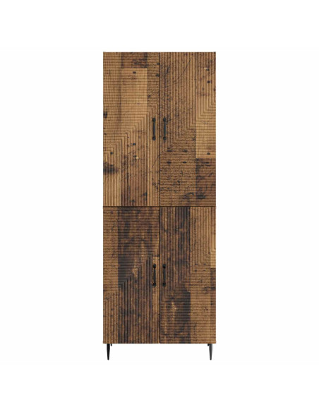 Set di armadi 2 pcs 66 x 34,5 x 89,5 cm Legno ingegnerizzato