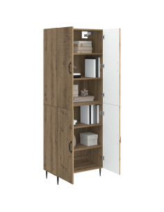 Set di armadi 2 pcs 66 x 34,5 x 89,5 cm Legno ingegnerizzato 2