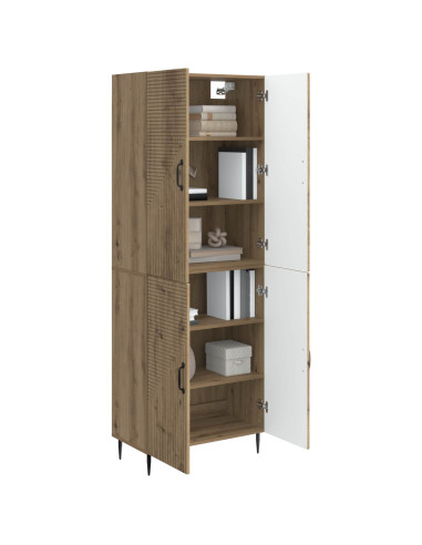 Set di armadi 2 pcs 66 x 34,5 x 89,5 cm Legno ingegnerizzato