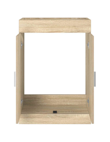 Mobiletto da Bagno Sotto Lavabo Rovere Sonoma