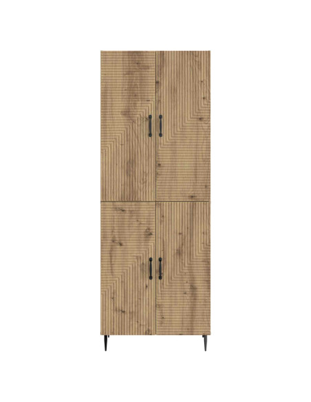 Set di armadi 2 pcs 66 x 34,5 x 89,5 cm Legno ingegnerizzato